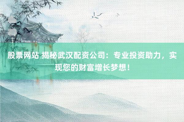 股票网站 揭秘武汉配资公司:专业投资助力,实现您的财富增长梦想!